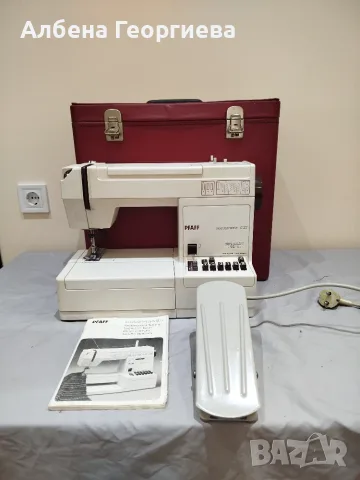 Метална шевна машина PFAFF hobbymatic 907 , снимка 2 - Шевни машини - 55613866