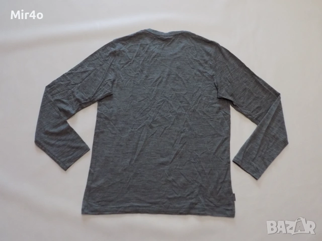 блуза icebreaker merino wool тениска фанела туризъм екип худи суичър елек планина мъжка оригинална M, снимка 2 - Спортни дрехи, екипи - 53989728