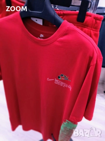 Nike Max 90 Graphic Tee 3D Мъжка тениска / T-shirt & Nike French terry Originals shorts, снимка 7 - Тениски - 54059827