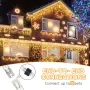 LED Коледни лампи 40 метра 400 диода , снимка 3