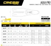 Нови Cressi full foot плавници за гмуркане водни спортове море плаж шнорхелинг Размер 38/39, снимка 4