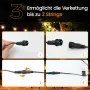 Чисто нов LED гирлянд Lightmance 20m (32+2 нечупливи крушки G40, IP44) , снимка 4