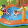 Голям надуваем аквапарк басейн Bestway Lava Lagoon - Пързалка, фонтан, и улеи за топки 265x265 см, снимка 3