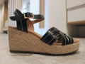 Ортопедични кожени сандали Clarks Sabina Sling (естествена кожа и велур), размер 38, снимка 2