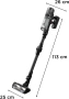Rowenta X-Force Flex 12.60 Neo RH9L55E0 Безжична Прахосмукачка, снимка 2