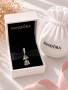 Сребърен талисман за гривни PANDORA Puppy dog, снимка 2