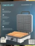 Cecotec електрически гофретник Fun Gofrestone 4 Inox - нов с гаранция, снимка 8