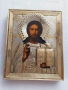 Царска Русия;сребърна икона,позлата,1856 година,размер 22-18 см. сребро 84, снимка 7