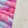 Пухкаво одеяло 150x200см Rainbow Pink Purple, снимка 6