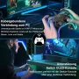 Безжичен геймпад Xtrike Me GP-52 с прозрачен корпус и RGB осветление, снимка 8