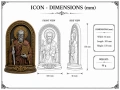 Православна икона Апостол Павел – ръчно оцветена, снимка 6