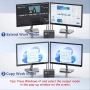 KVM превключвател за 4 компютъра и 2 монитора, HDMI + DP порт 8К 60Hz, снимка 5
