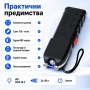 Мощен акумулаторен фенер с електрошок 928 TYPE кучегон самозащита самоотбрана кучета дамски защита, снимка 4