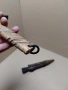 Комплект Соц Стари Ръчно Ковани Чукче С Наковалня За Клепане На Коси 0.870кг. НОМЕР 1243., снимка 10