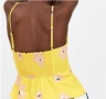 Нов. Къс ленен топ (crop top) на марката Zara. , снимка 2