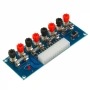 Адаптерна платка за ATX захранване 12V, 5V, 3.3V – с 5A предпазители, LED индикатор и ON/OFF 10395, снимка 3