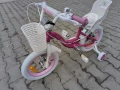 X Детски велосипед 14" FLOWER розов, снимка 9