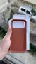 Оригинален Apple Силиконов калъф с MagSafe за iPhone 17 Pro Max – Terra Cotta, снимка 7
