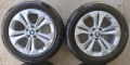 Лети джанти със зимни гуми 225/55-17" от BMW - оригинални, снимка 3