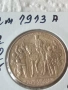 Сребърна монета 2 марки 1913 година от германската империя 49948, снимка 2