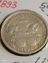 Сребърна монета 50 цента 1893г. Америка рядка за КОЛЕКЦИЯ 27108, снимка 4