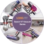 Батерия за Dyson v7 LONGFIT 6500mAh sv11, снимка 4