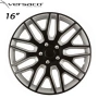 Тасове за джанти Versaco Dakar NC Black/Silver, снимка 1
