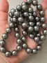 Маркова огърлица от черни перли “Майка на перлите” "Mother of pearls", снимка 2