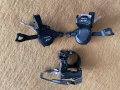 Shimano Deore XT SL-M770 3x9 Speed Shifters +FD-M770 Front Derailleur, снимка 1