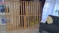 Дървена рамка за матрак за спалня с размери 160/200 см. Рамката е в добро състояние!, снимка 6