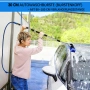 Телескопична четка за автомивка 180 см с конектор за вода НОВО, снимка 2