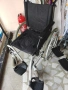 инвалидна количка и санитарен стол, снимка 1