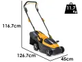 Акумулаторна косачка STIGA 34 см + тример 20V | Комплект с батерия и зарядно, снимка 2