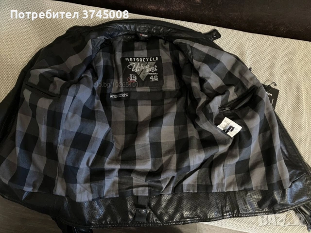 Кожено яке естествена кожа, снимка 3 - Якета - 54212949