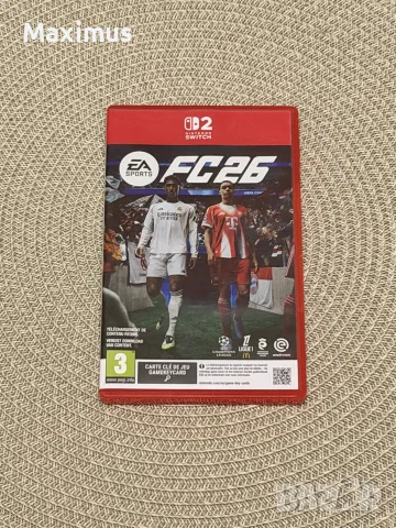 EA SPORTS FC 26 за Nintendo Switch 2 – оригинална кутия и Game-Key Card