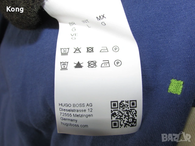 Нова тениска Napapijri Geographic фланелка Hugo Boss Made in Portugal Хуго Бос polo shirt блуза ко, снимка 5 - Тениски - 55242972