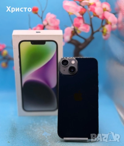Apple iPhone 14, 128GB, 6GB RAM, 5G, Midnight  , снимка 6 - Apple iPhone - 54485148