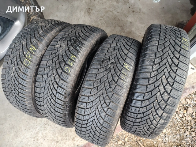 4бр.зимни гуми BRIDGESTONE 205 65 16 DOT22 цена за брой