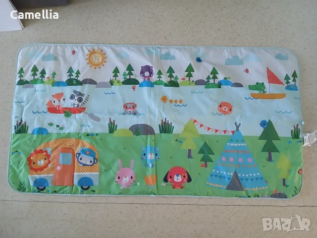Fisher-Price Extra Big Adventures Playmat килимче за активна гимнастика