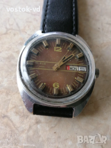 SLAVA 27 JEWELS  AUTOMATIC USSR РАБОТЕЩ  