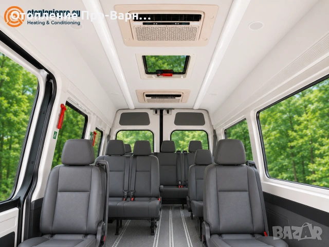 Климатизация на 8+1 местен бус “SprinterСool 6000+” DC12V/24V, снимка 9 - Автоклиматици - 55080009