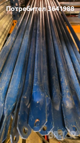 Тръби Ф34, дебелина 2.5мм, дължина 2.80м, боядисани