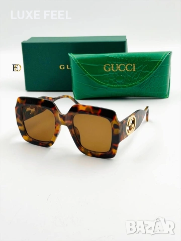 Gucci ⚜️ Дамски Слънчеви Очила , снимка 6 - Слънчеви и диоптрични очила - 54219946