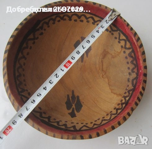 копанка и Голямо старо дървено ренде, метал - месинг  и дърво, снимка 10 - Други ценни предмети - 30131361