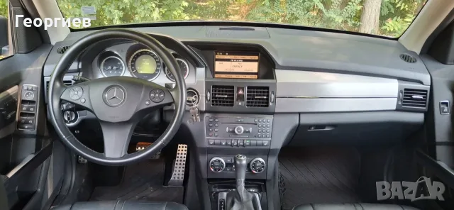 Mercedes GLK 350 4-matic - бензин, кожа, теглич, нови гуми, снимка 9 - Автомобили и джипове - 55315570