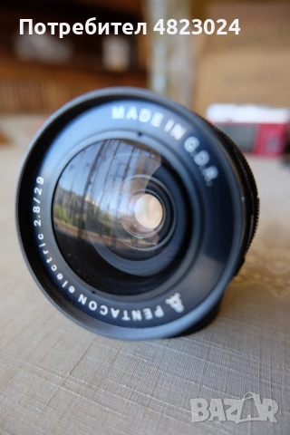 Pentacon Electric 29mm f2.8 Lens. M42 Mount, снимка 2 - Обективи и филтри - 54552460