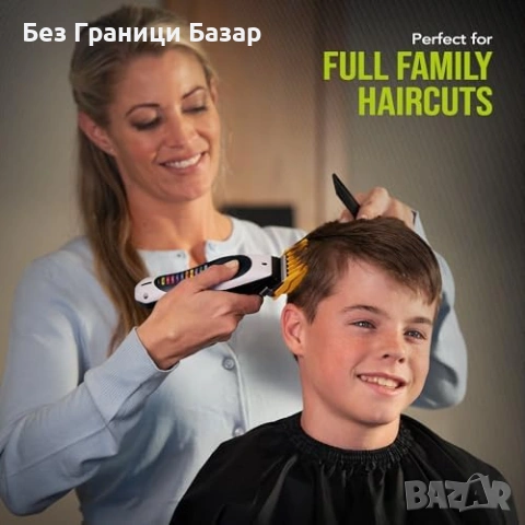 Нова Машинка за коса Wahl Colour Pro с цветни гребени 0.7-25 мм за подстригване с taper lever, снимка 4 - Машинки за подстригване - 54044823