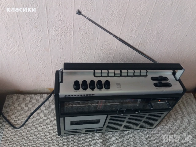 Радиокасетофон commander , снимка 5 - Радиокасетофони, транзистори - 54190084