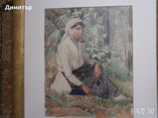Акварел Хр.Лозев, снимка 2 - Картини - 54946598