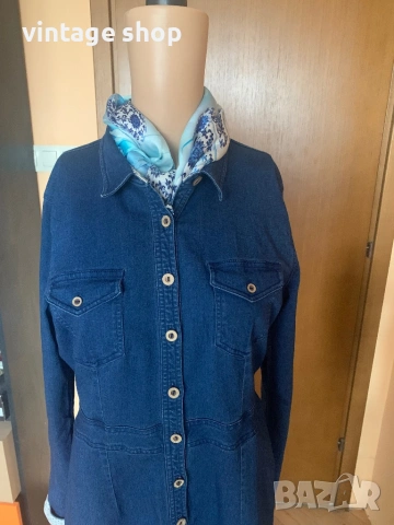 Рокля деним Nümph, размер М/L, снимка 7 - Рокли - 54020272